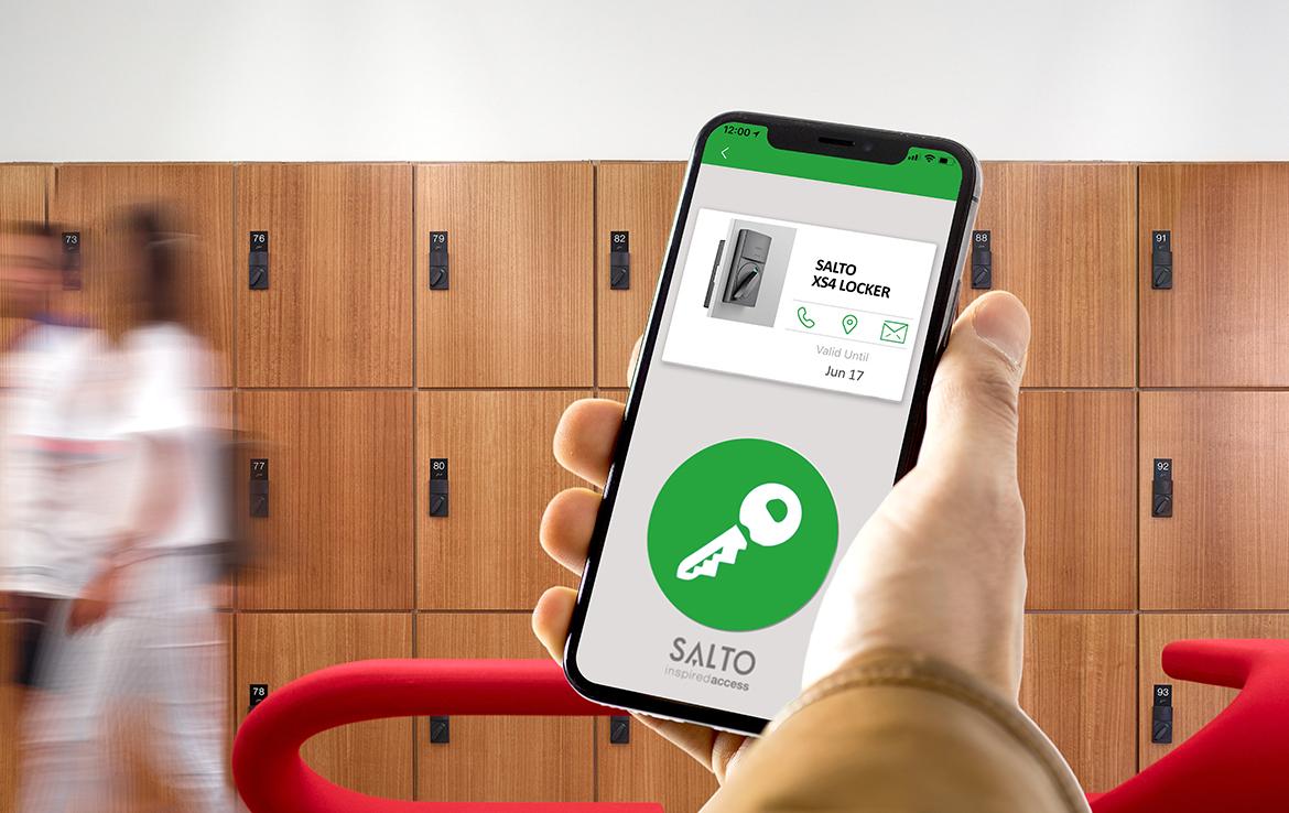 Serratura Elettronica per Armadietti: I-LOCKER Salto